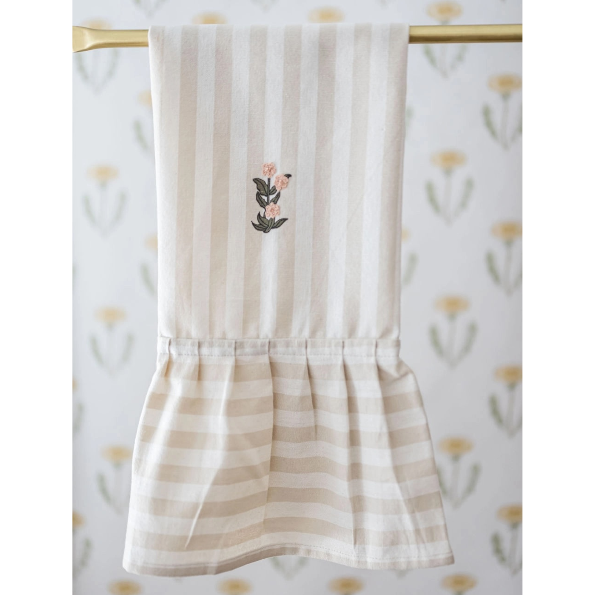 Frances Ruffled Dish Towel