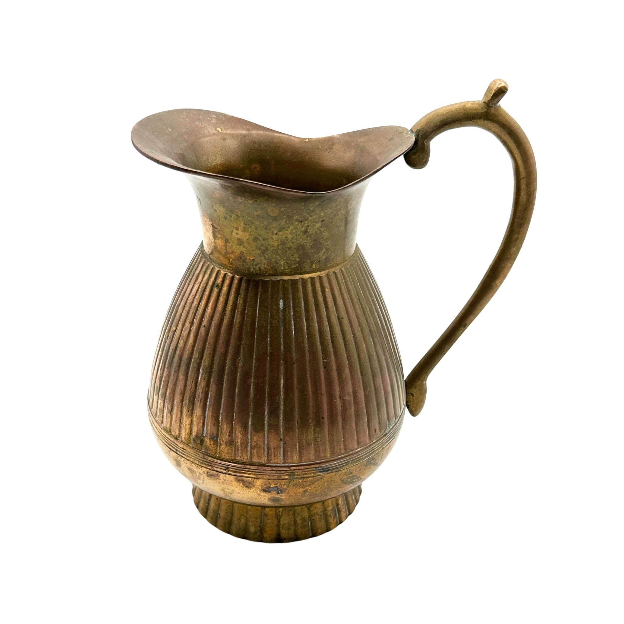 Vintage Brass Pitcher