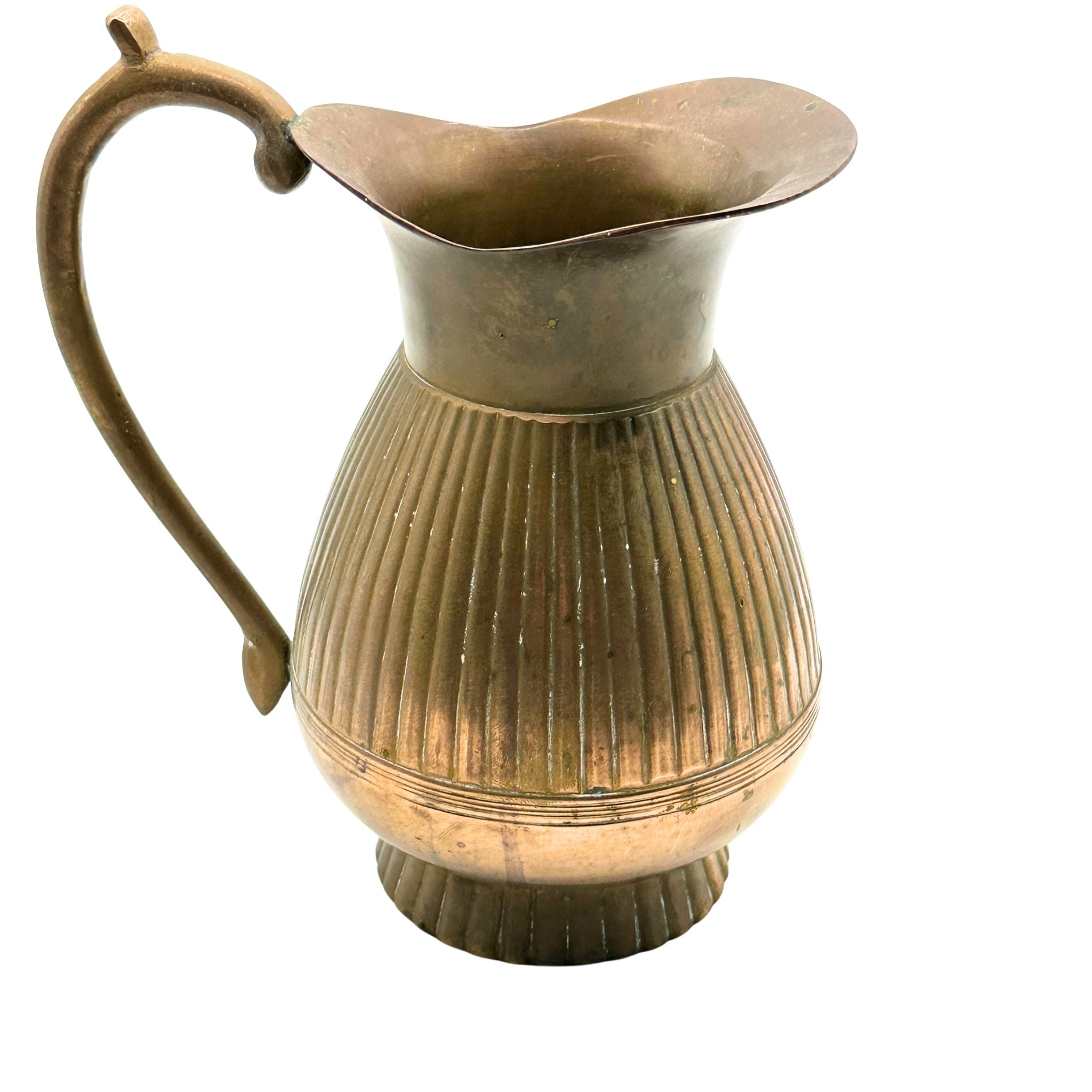 Vintage Brass Pitcher
