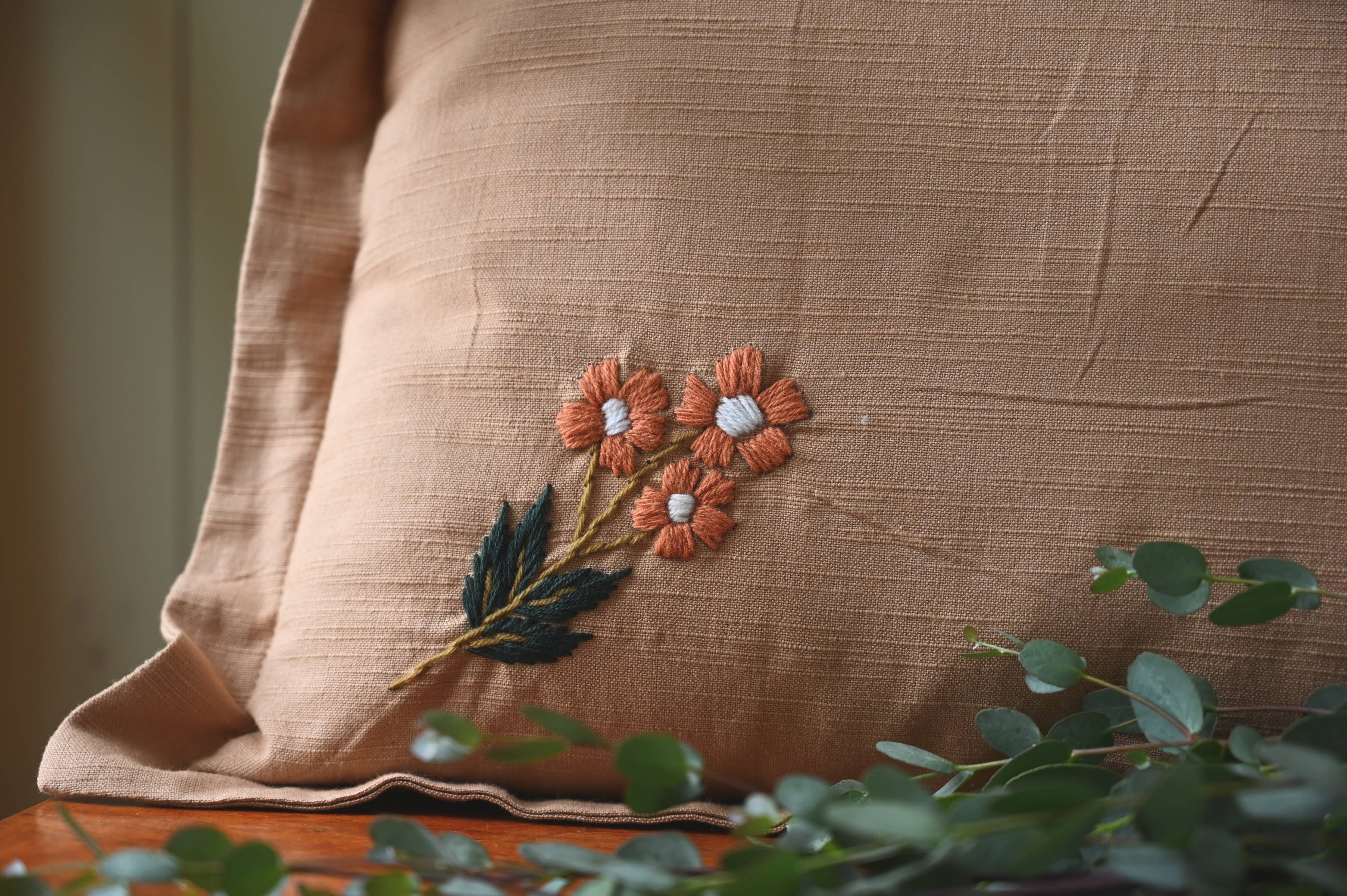 Ada Clare Dusty Pink Pillow Cover